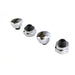 Chrome Rocker Shaft End Plug - V-Twin 7142-4 - Ironhead 1971-1984