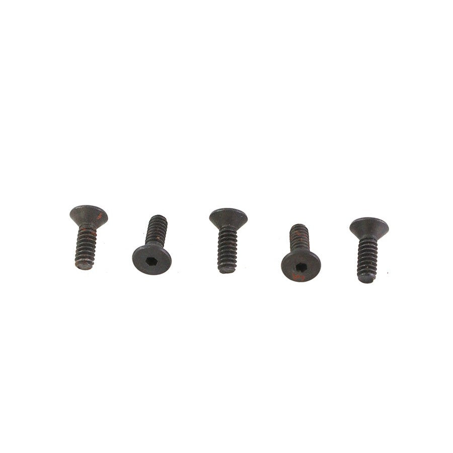 Allen Flat Head Screws Black 6-32 x 7/16",Y - V-Twin 73-0148 - Big Twin 0+