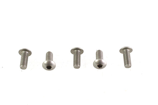 Colony Allen Button Head Screws Stainless Steel 10-32 X 1/2",Y
