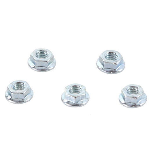 Serrated Hex Flange Nuts 5/16-18 Zinc - V-Twin 73-0245