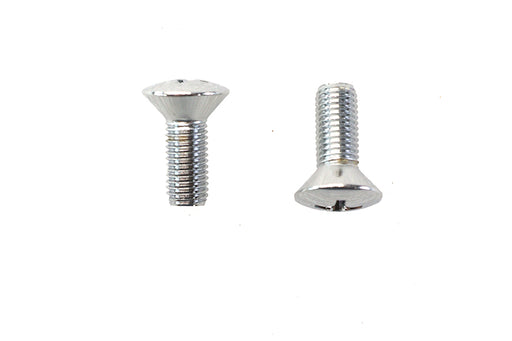 V-Twin Manufacturing Teardrop Phillips Head Chrome Screw Set - additional view 2