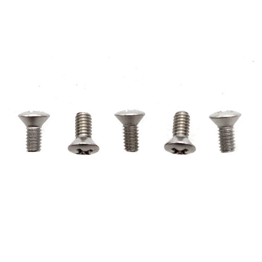 8-32 x 3/8 Oval Phillips Head Screw Stainless Steel - V-Twin 73-0302