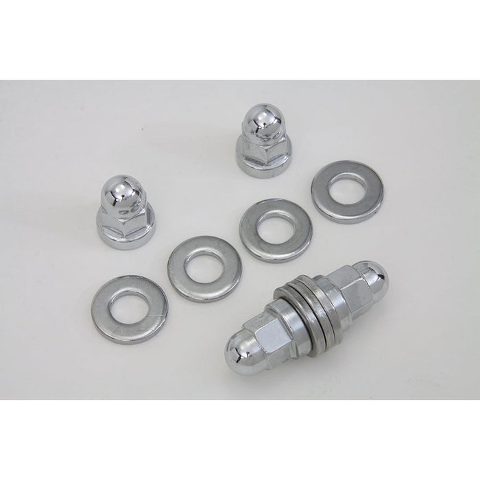 Top Motor Mount Acorn Bolts and Washers - V-Twin 7604-7