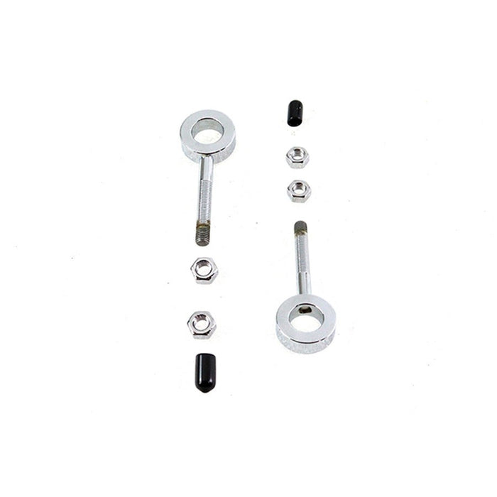 Chrome Rear Chain Adjuster - V-Twin 7703-2 - Sportster 1952-1978