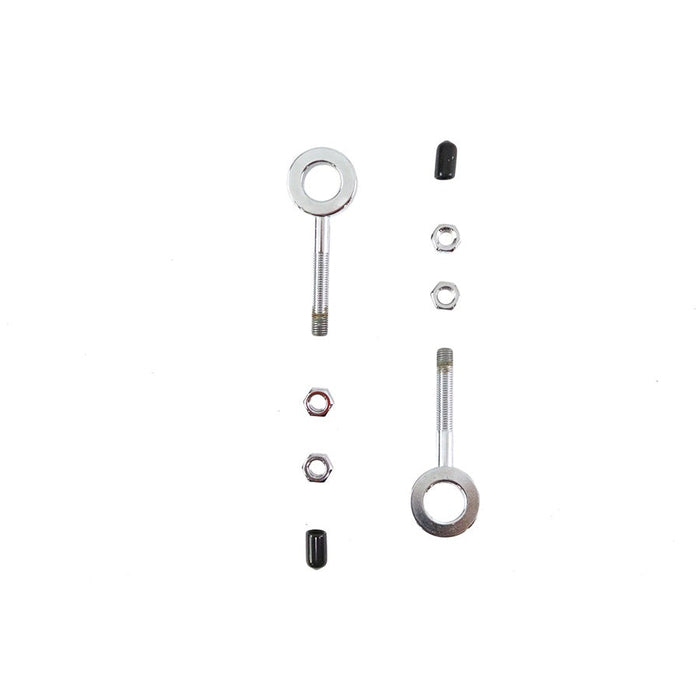Chrome Rear Chain Adjuster - V-Twin 7703-2 - Sportster 1952-1978