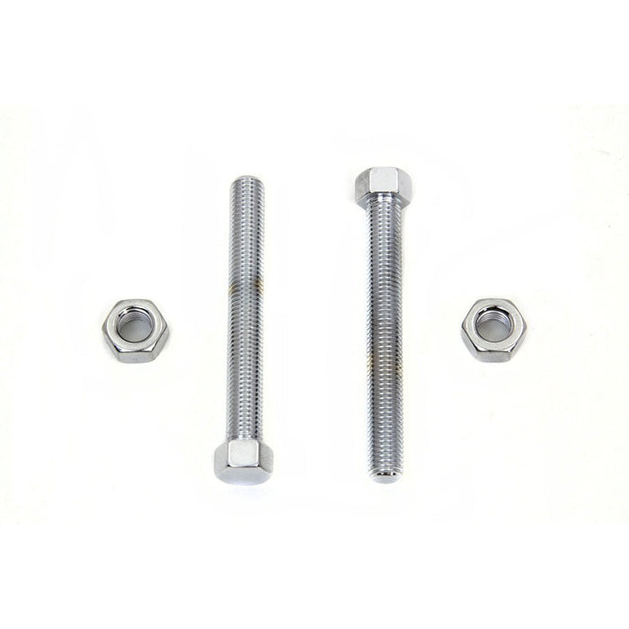 Chrome Rear Chain Adjuster - V-Twin 7814-2