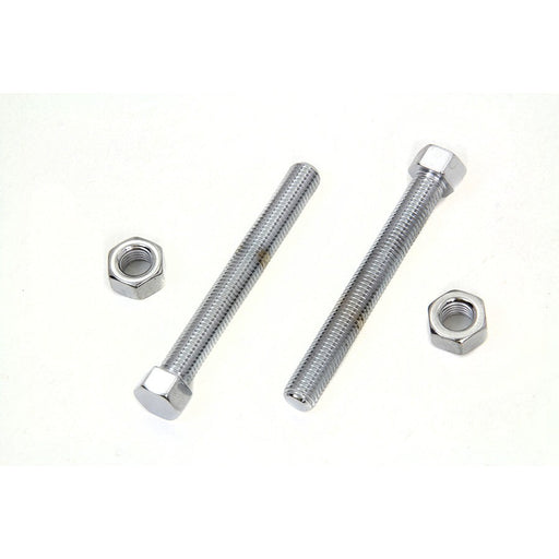 Chrome Rear Chain Adjuster - V-Twin 7814-2