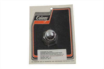 Colony Engine Sprocket Nut Acorn Type