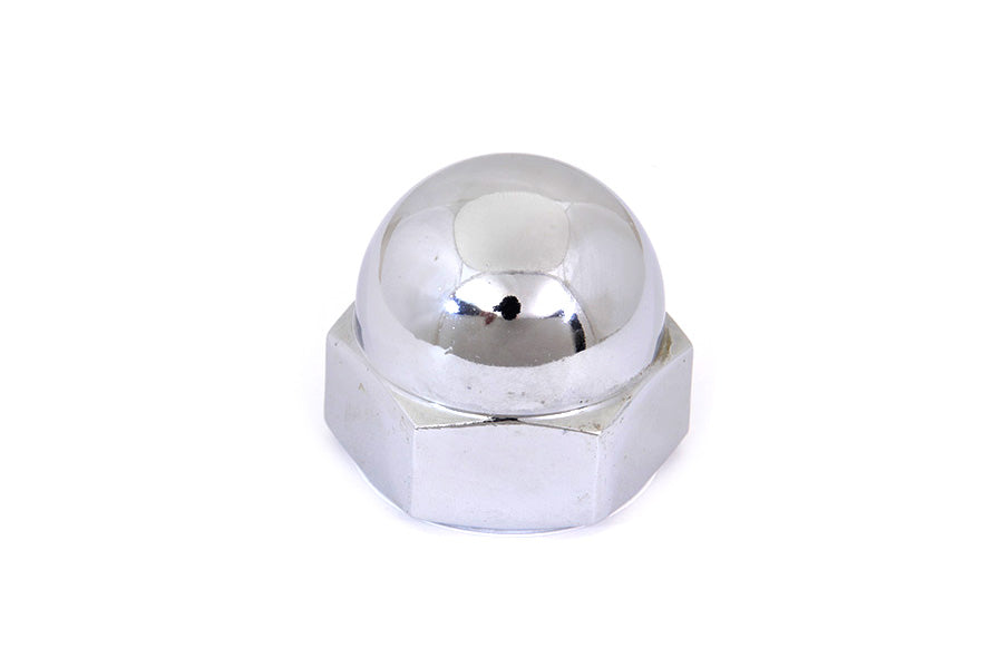 V-Twin Manufacturing Chrome Acorn Stem Nut