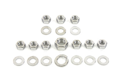 V-Twin Manufacturing Chrome Transmission Side Cover Kit