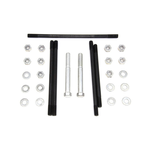Cadmium Motor Case Bolt Kit Stock - V-Twin 8123-34