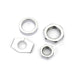 Chrome Rear Axle Nut and Lock Kit - V-Twin 8160-4 - OEM 41596-30
