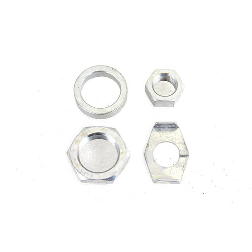 Cadmium Rear Axle Nut and Lock Kit - V-Twin 8161-4 - OEM 41595-30