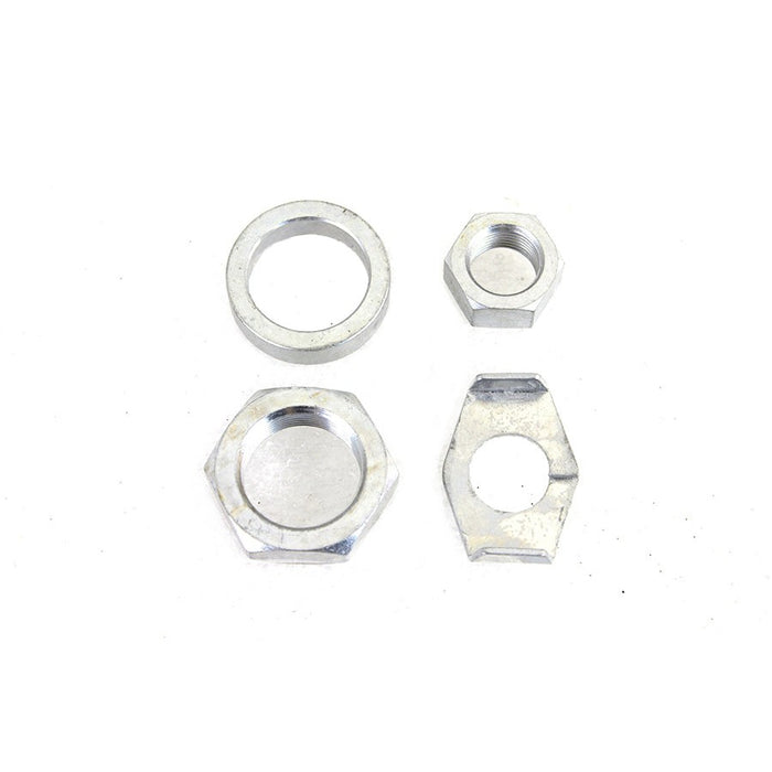 Cadmium Rear Axle Nut and Lock Kit - V-Twin 8161-4 - OEM 41595-30