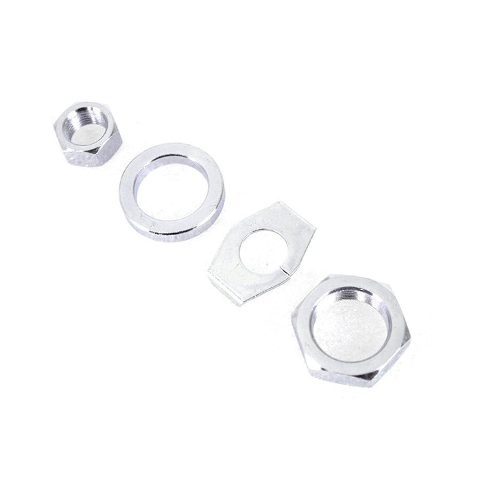 Zinc Rear Axle Nut and Lock Kit - V-Twin 8161-4T