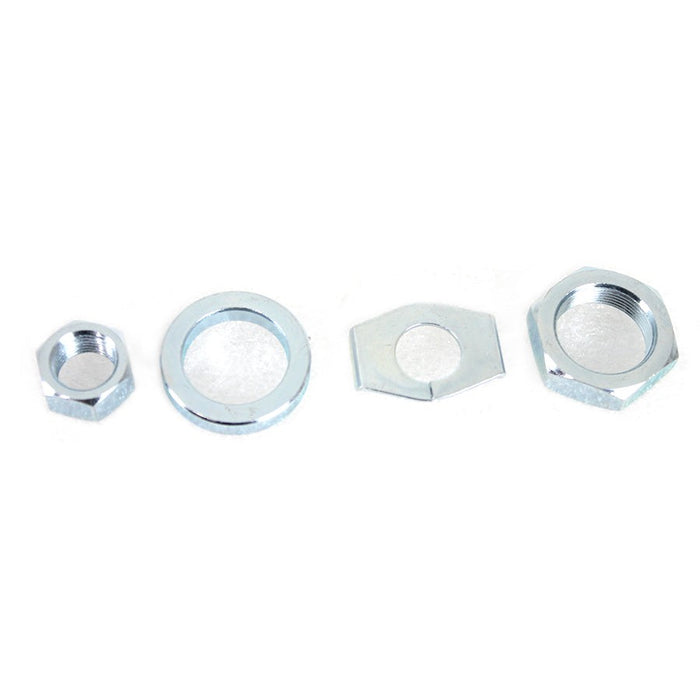 Zinc Rear Axle Nut and Lock Kit - V-Twin 8161-4T