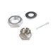 Cadmium Front Axle Nut Kit - V-Twin 8163-3 - OEM 7845