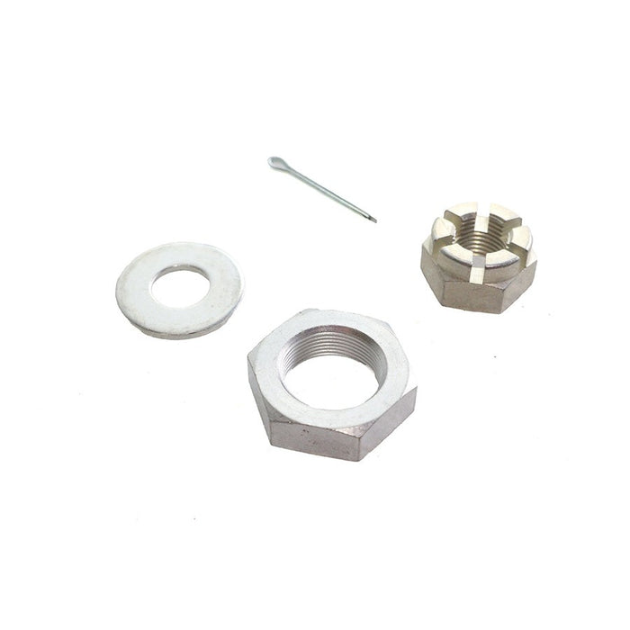 Cadmium Front Axle Nut Kit - V-Twin 8163-3 - OEM 7845
