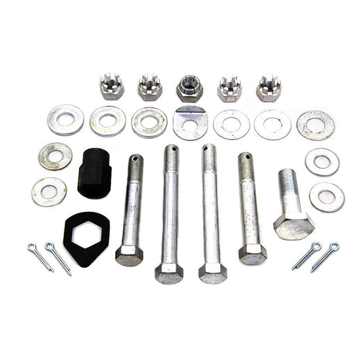 Cadmium Upper and Lower Motor Mount Bolt Kit - V-Twin 8165-19