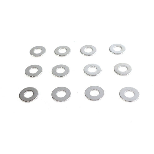 Chrome Flat Washer 1/4 Inner Diameter - V-Twin 8166-12T
