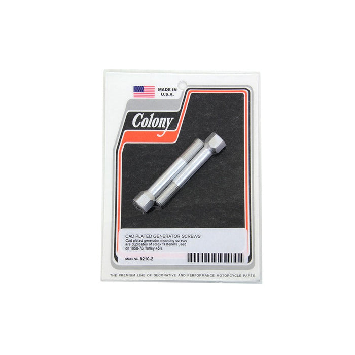 Cadmium Generator Mount Screws - V-Twin 8210-2