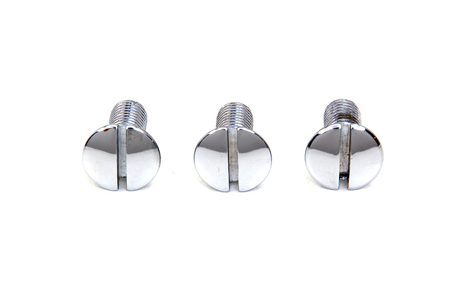 Colony Chrome Left Side Oval Head Screws