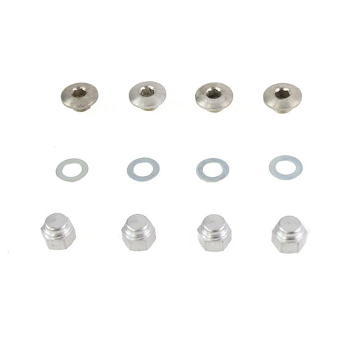 Rocker Shaft End Plug and Cap Nut Cadmium - V-Twin 8225-8 - Ironhead 1971-1985