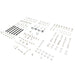 Cadmium Stock Style Hardware Kit - V-Twin 8300 CAD