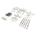 Cadmium Stock Style Hardware Kit - V-Twin 8307 CAD