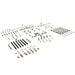 Cadmium Stock Style Hardware Kit - V-Twin 8307 CAD