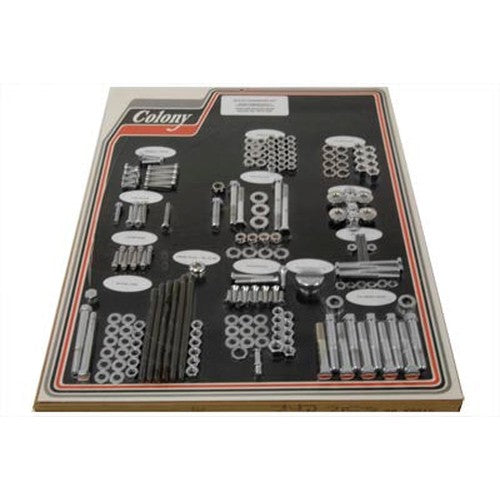 Chrome Stock Style Hardware Kit - V-Twin 8312 CHR