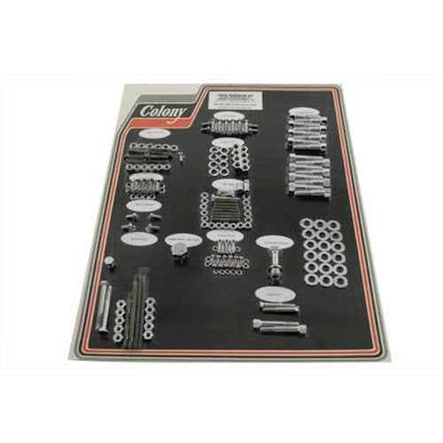 Chrome Stock Style Hardware Kit - V-Twin 8314 CHR