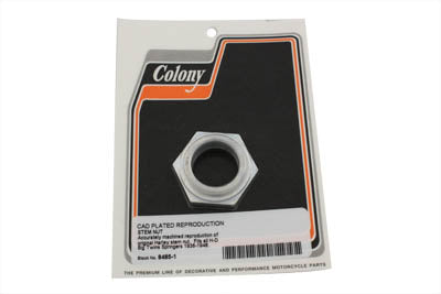 Colony Cadmium Spring Fork Stem Nut