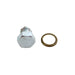 Magnetic Drain Plug with Brass Gasket - V-Twin 8491-1T - OEM 707 - Big Twin 1941-1985