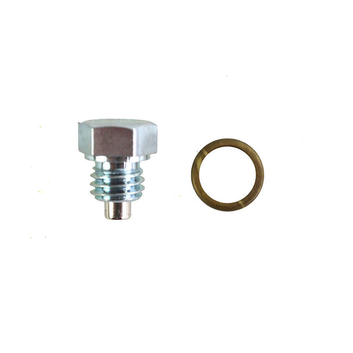 Magnetic Drain Plug with Brass Gasket - V-Twin 8491-1T - OEM 707 - Big Twin 1941-1985