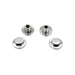 Rocker Shaft End Caps Chrome - V-Twin 8614-4 - Ironhead 1971-1985