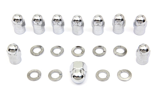 Colony Chrome Transmission Side Cover Nut Kit