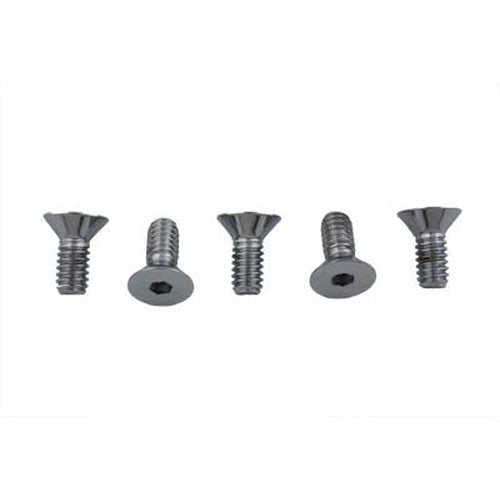 Chrome Allen Type Front Disc Screw - V-Twin 8759-5 - Ironhead 1974-1977