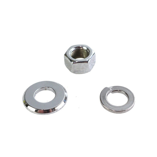 Chrome Front Axle Nut and Washer Kit - V-Twin 8769-3 - Big Twin 1973-2006
