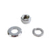 Chrome Front Axle Nut and Washer Kit - V-Twin 8769-3 - Big Twin 1973-2006