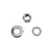 Chrome Front Axle Nut and Washer Kit - V-Twin 8769-3 - Big Twin 1973-2006