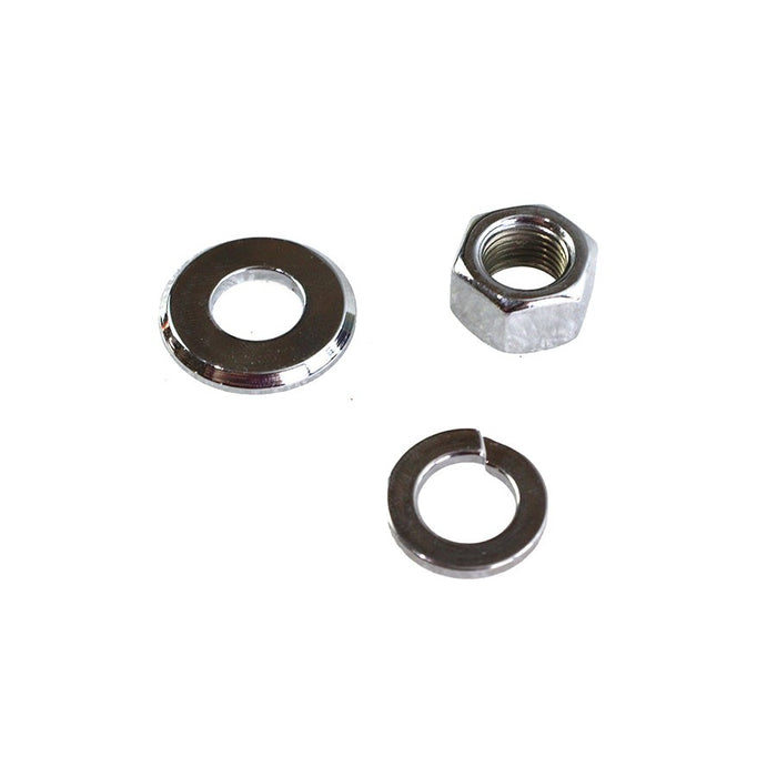Chrome Front Axle Nut and Washer Kit - V-Twin 8769-3 - Big Twin 1973-2006