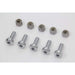 Chrome Front Brake Disc Bolt Kit - V-Twin 8794-10 - OEM 3655