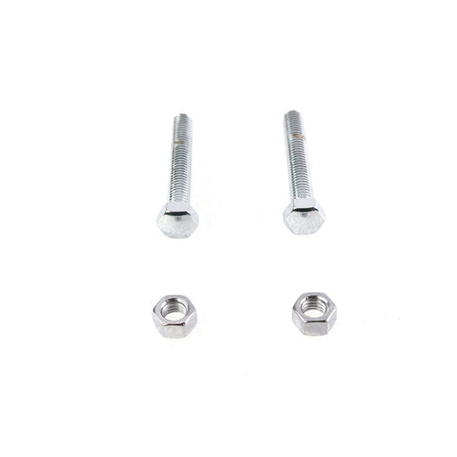 Chrome Rear Axle Adjuster Screws - Colony 5-146 - OEM 47579-86 - Evolution Softail 1986-1992