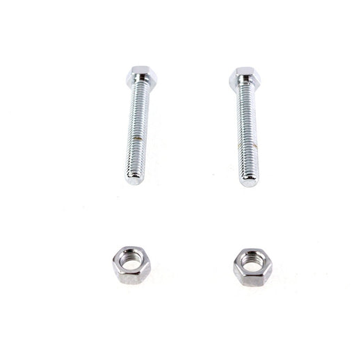 Chrome Rear Axle Adjuster Screws - Colony 5-146 - OEM 47579-86 - Evolution Softail 1986-1992