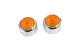 Colony Swingarm Pivot Bolt Cover with Amber Reflectors