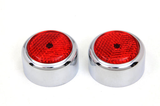 Colony Swingarm Pivot Bolt Cover with Red Reflectors