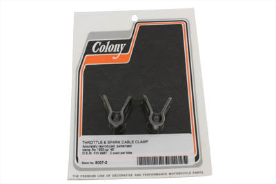 Colony Throttle and Spark Control Cable Clamp