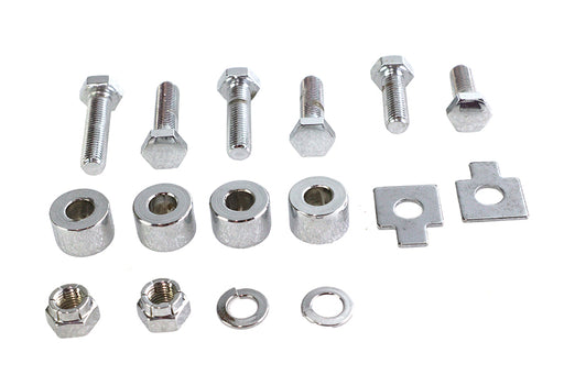 Colony Chrome Oil Tank Bracket Mount Kit