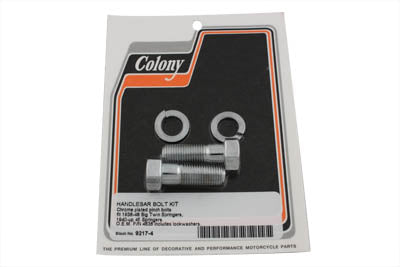 Colony Handlebar Bolt Kit Chrome